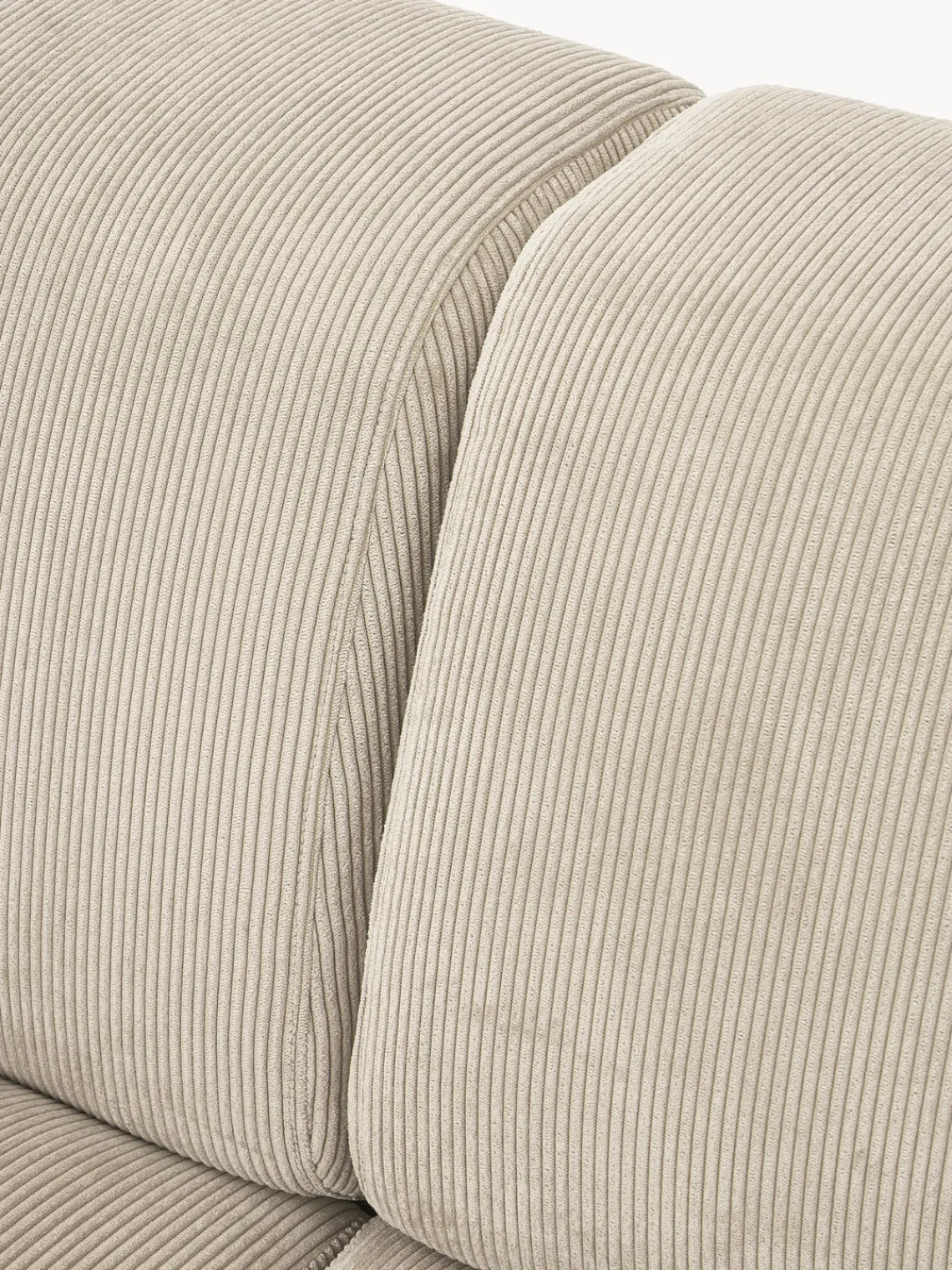 Sofás 2 Plazas|Sofás>Westwing Collection Sofá de pana Melva (2 plazas) Pana beige claro