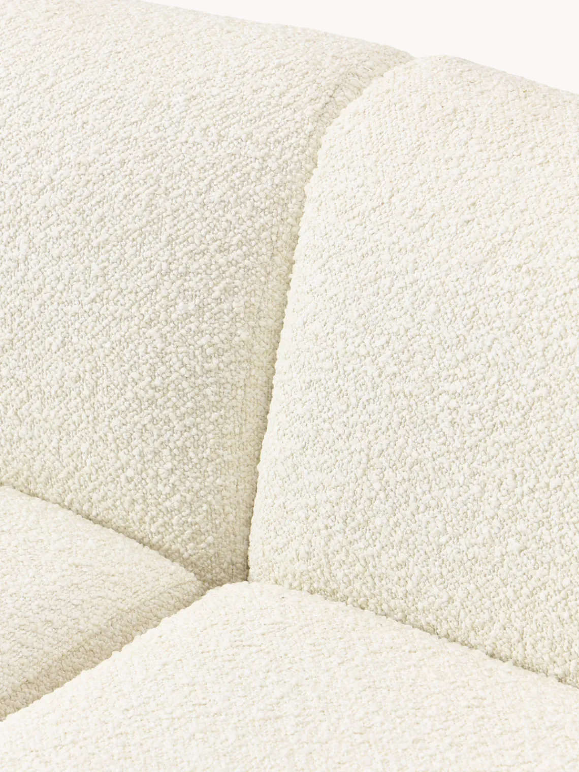 Sofá en tejido bouclé Alba (4 plazas) Sofás 3 Plazas|Sofás