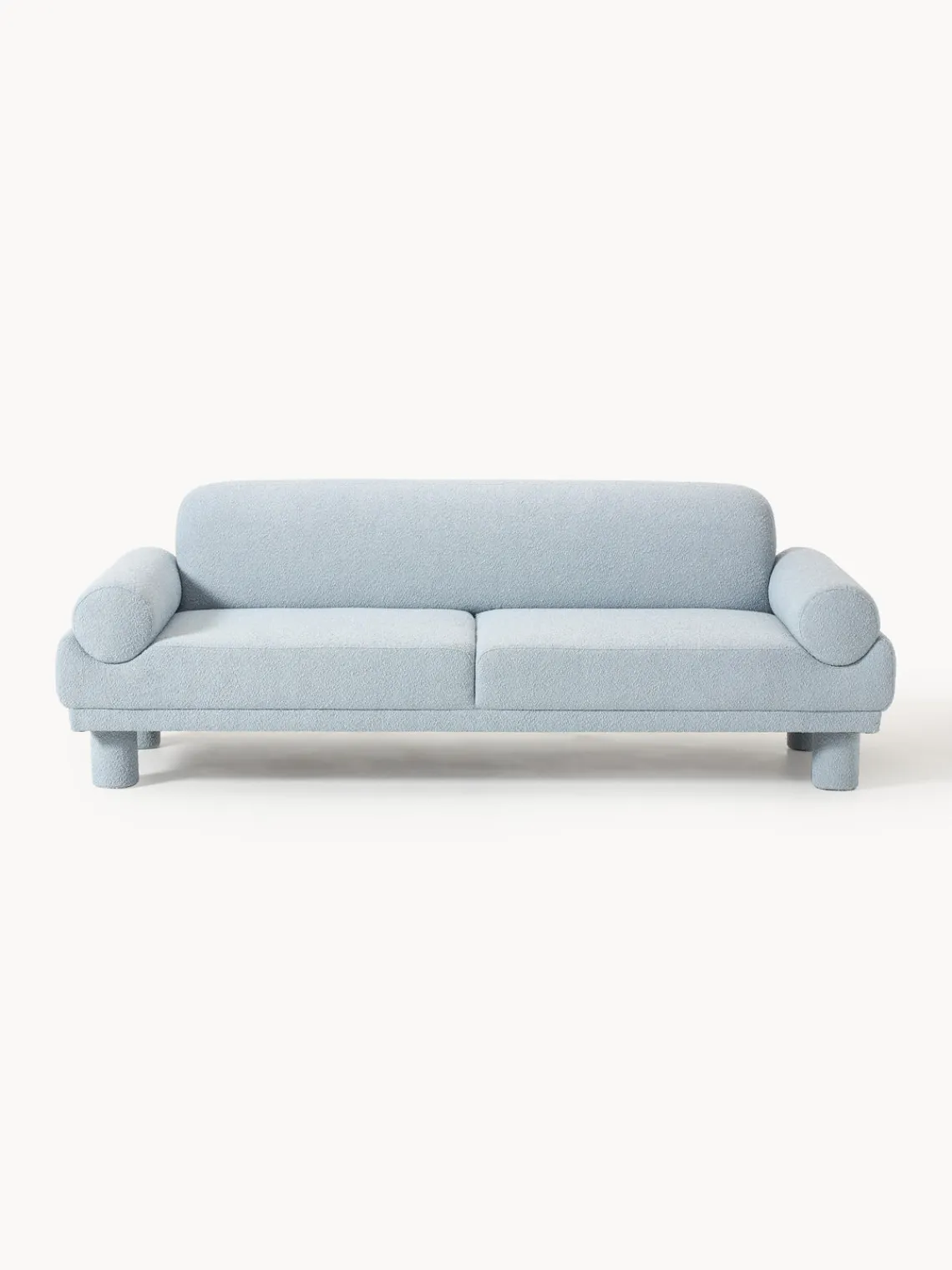 Outlet Sofá en tejido bouclé Lilo (3 plazas) Sofás 3 Plazas|Sofás