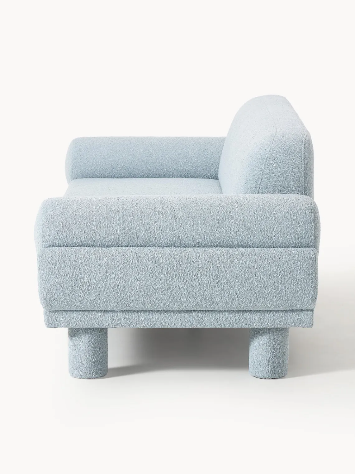 Outlet Sofá en tejido bouclé Lilo (3 plazas) Sofás 3 Plazas|Sofás