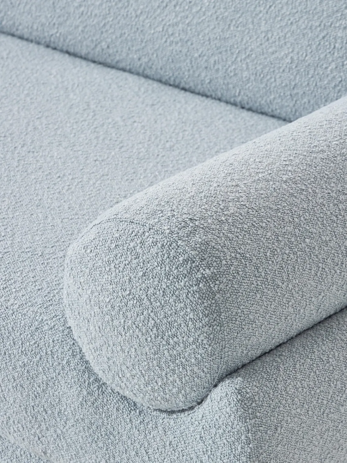 Outlet Sofá en tejido bouclé Lilo (3 plazas) Sofás 3 Plazas|Sofás