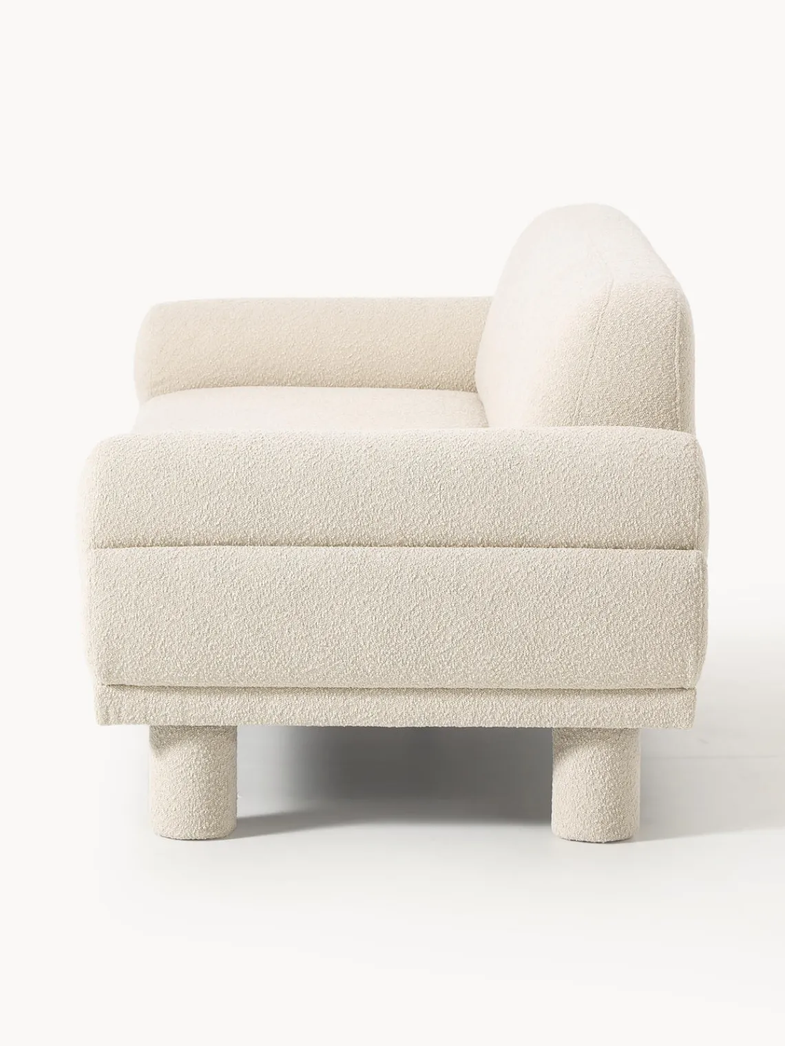 Discount Sofá en tejido bouclé Lilo (3 plazas) Sofás 3 Plazas|Sofás