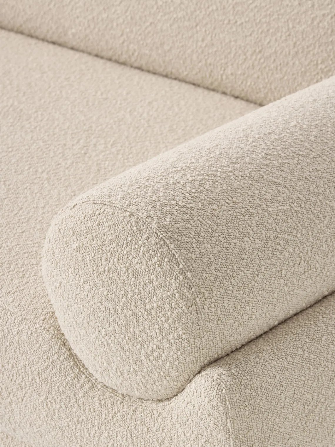 Discount Sofá en tejido bouclé Lilo (3 plazas) Sofás 3 Plazas|Sofás