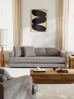 Online Sofá en tejido bouclé Tribeca (3 plazas) Sofás 3 Plazas|Sofás