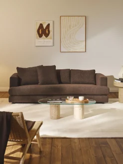 New Sofá en tejido bouclé Tribeca (3 plazas) Sofás 3 Plazas|Sofás