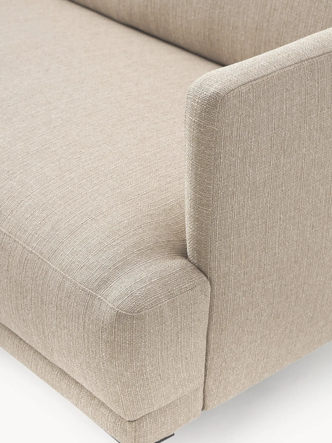 Sofás 3 Plazas|Sofás>Westwing Collection Sofá Fluente (3 plazas) Tejido beige