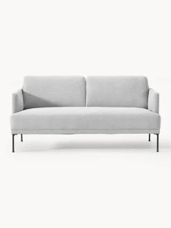 Sofás 2 Plazas|Sofás>Westwing Collection Sofá Fluente (2 plazas) Tejido gris