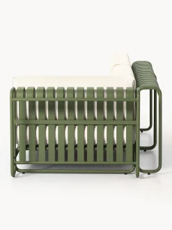 Sofás De Exterior|Sofás De Exterior></noscript>Westwing Collection Sofá lounge modular para exterior Caio Off White, verde oliva