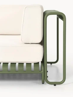 Sofás De Exterior|Sofás De Exterior></noscript>Westwing Collection Sofá lounge modular para exterior Caio Off White, verde oliva