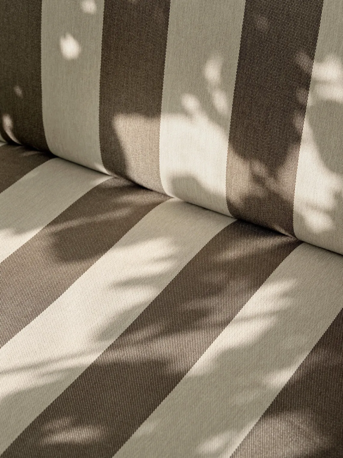 Sofás De Exterior|Sofás De Exterior>Ferm Living Sofá lounge para exterior Desert (2 plazas) Tejido blanco Off White, taupe, negro