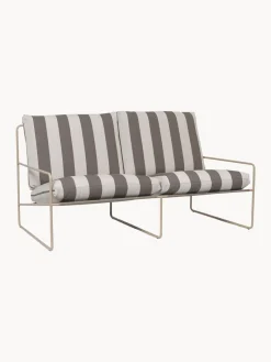 Sofás De Exterior|Sofás De Exterior></noscript>Ferm Living Sofá lounge para exterior Desert (2 plazas) Tejido blanco Off White, taupe, blanco crema