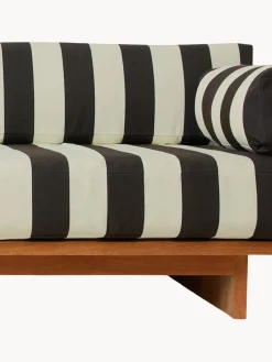 Sofá lounge para exterior de madera de teca Stracciatella Sofás De Exterior|Sofás De Exterior