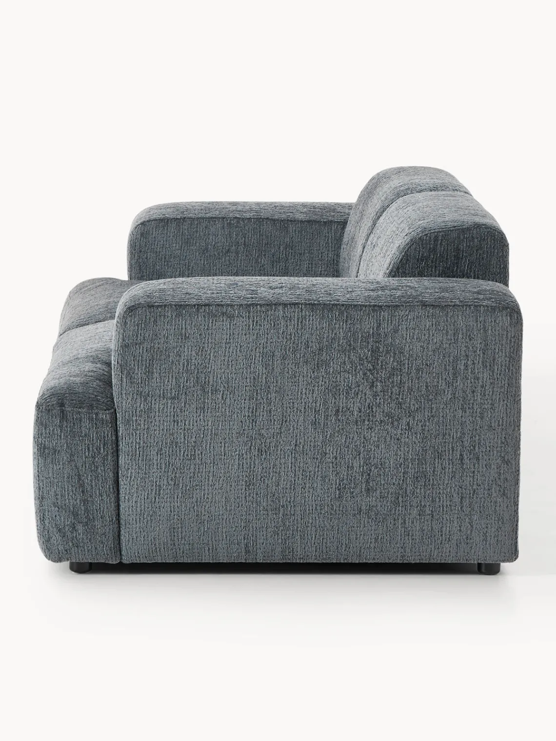 Sofás 2 Plazas|Sofás>Westwing Collection Sofá Melva (2 plazas) Chenilla gris azulado