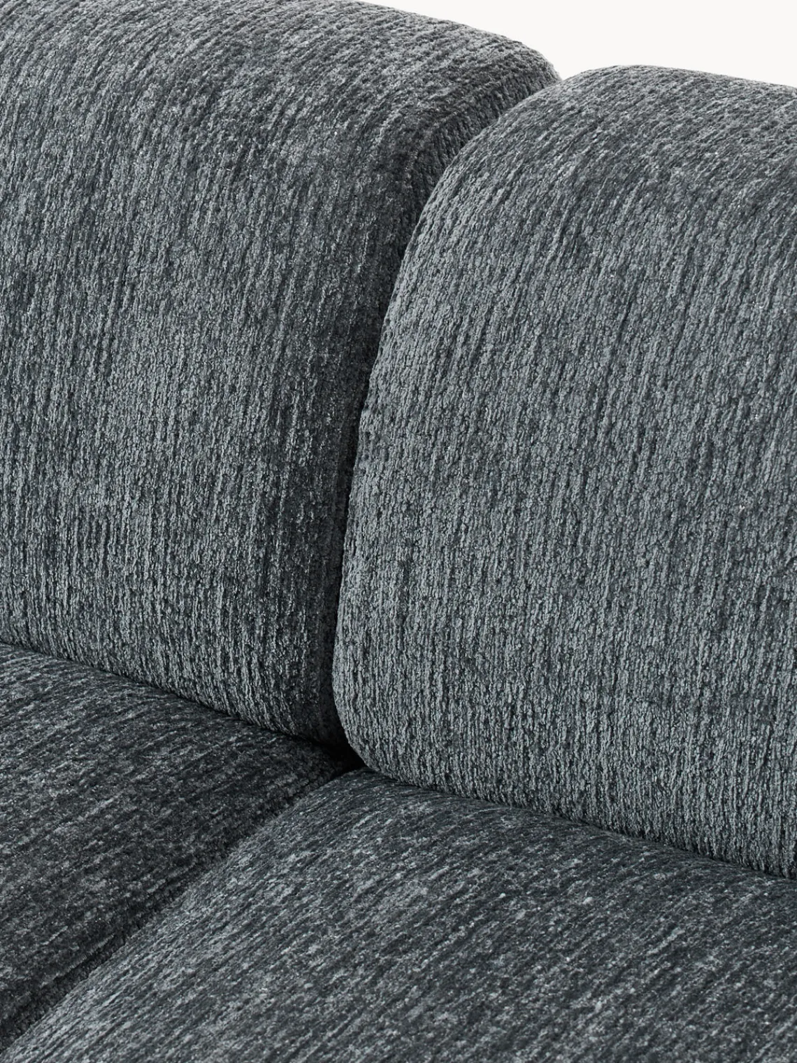 Sofás 2 Plazas|Sofás>Westwing Collection Sofá Melva (2 plazas) Chenilla gris azulado