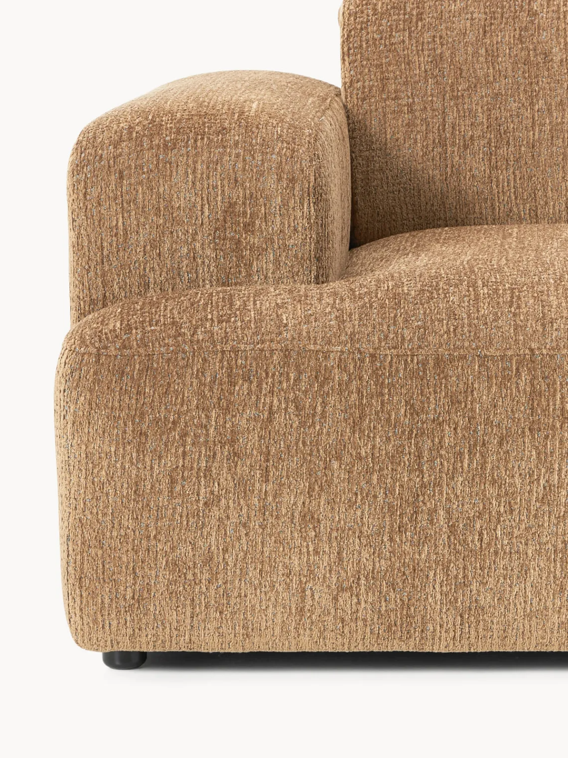 Sofás 3 Plazas|Sofás>Westwing Collection Sofá Melva (3 plazas) Chenilla marrón