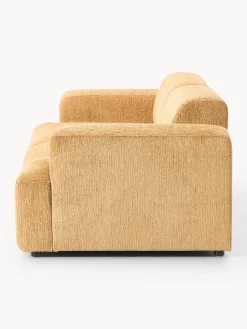 Sofás 3 Plazas|Sofás></noscript>Westwing Collection Sofá Melva (3 plazas) Chenilla mostaza