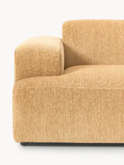 Sofás 3 Plazas|Sofás></noscript>Westwing Collection Sofá Melva (3 plazas) Chenilla mostaza