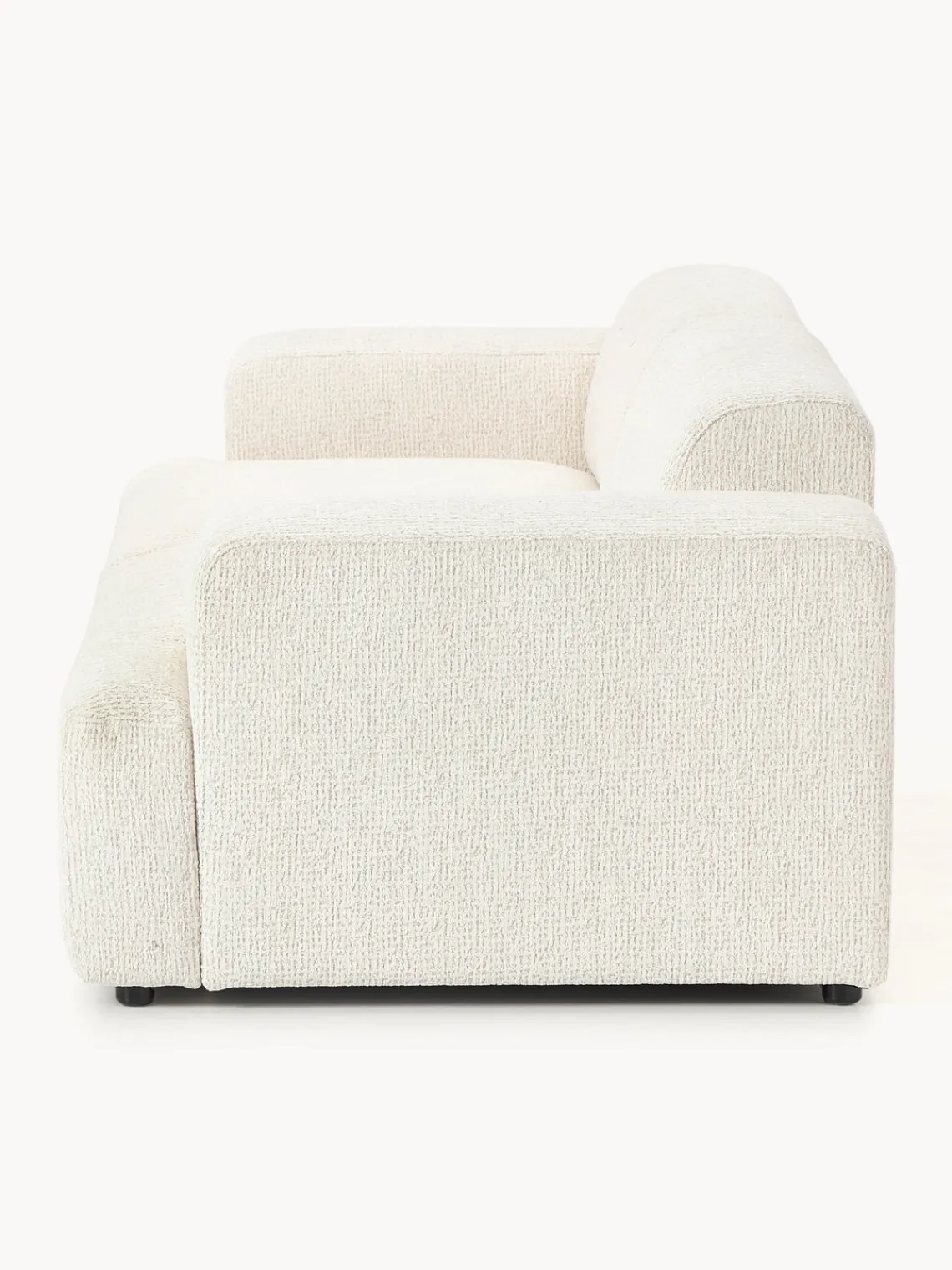 Sofás 3 Plazas|Sofás>Westwing Collection Sofá Melva (3 plazas) Chenilla Off White