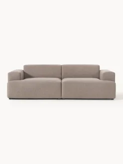 Sofás 3 Plazas|Sofás>Westwing Collection Sofá Melva (3 plazas) Tejido taupe