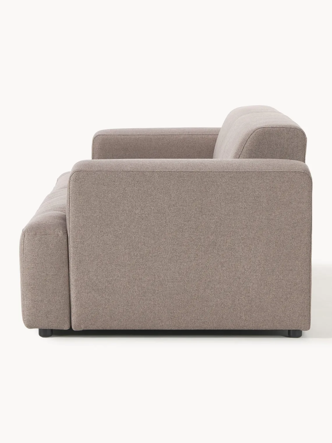 Sofás 3 Plazas|Sofás>Westwing Collection Sofá Melva (3 plazas) Tejido taupe