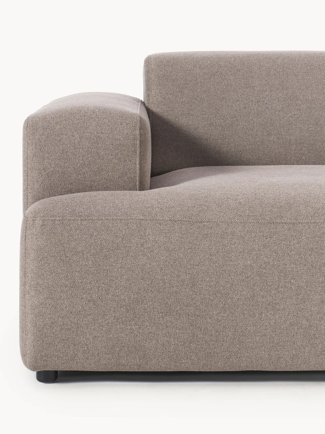 Sofás 3 Plazas|Sofás>Westwing Collection Sofá Melva (3 plazas) Tejido taupe