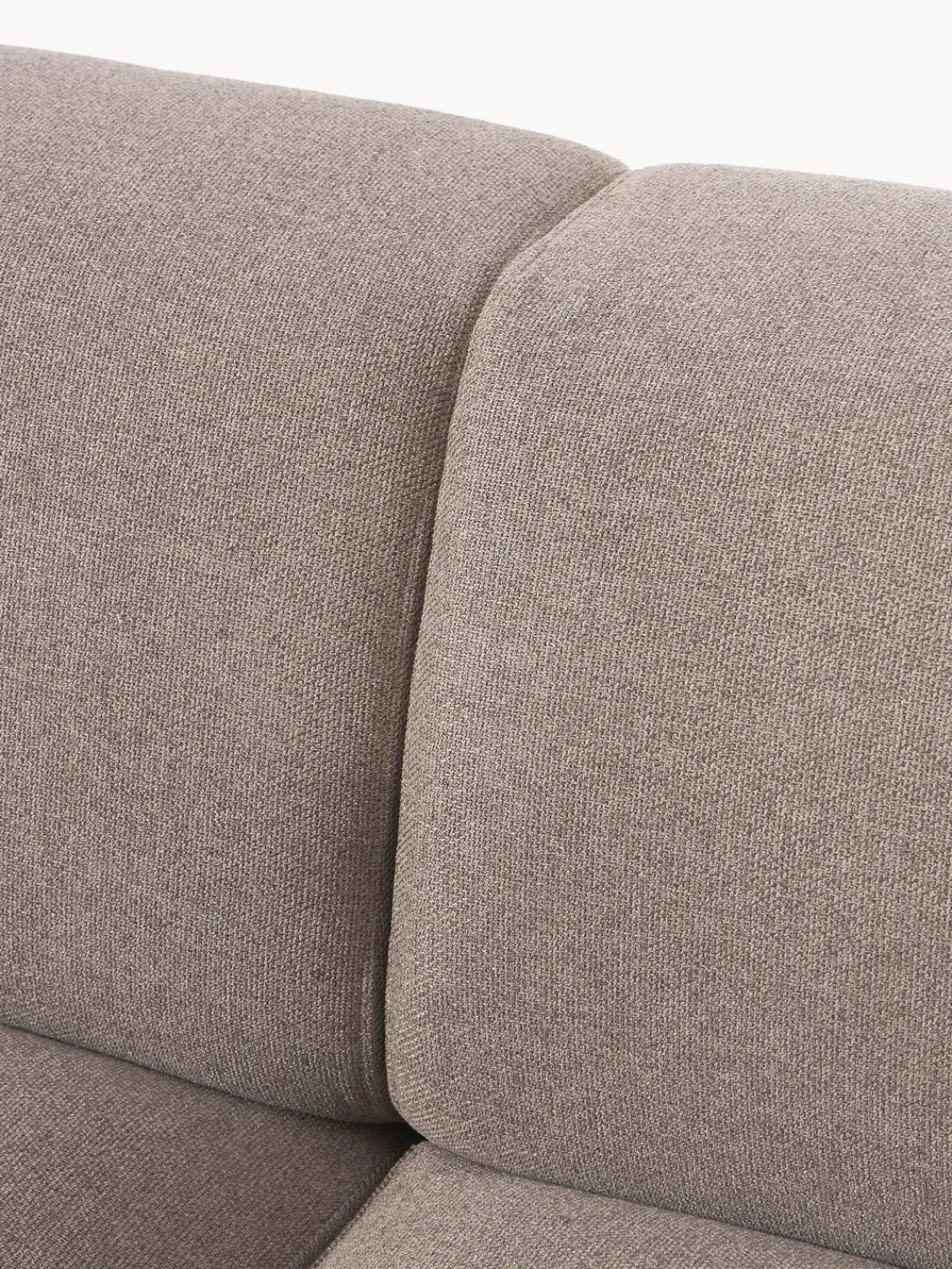 Sofás 3 Plazas|Sofás>Westwing Collection Sofá Melva (3 plazas) Tejido taupe