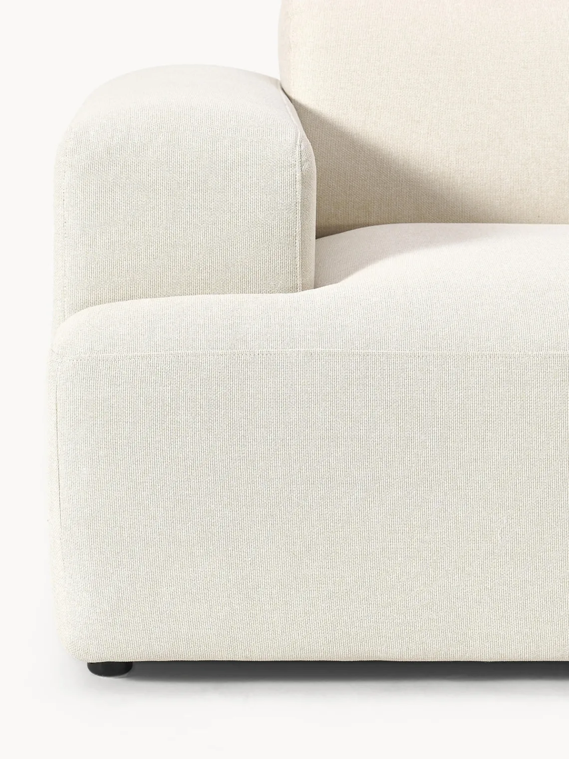 Sofás 2 Plazas|Sofás>Westwing Collection Sofá Melva (2 plazas) Tejido blanco Off White