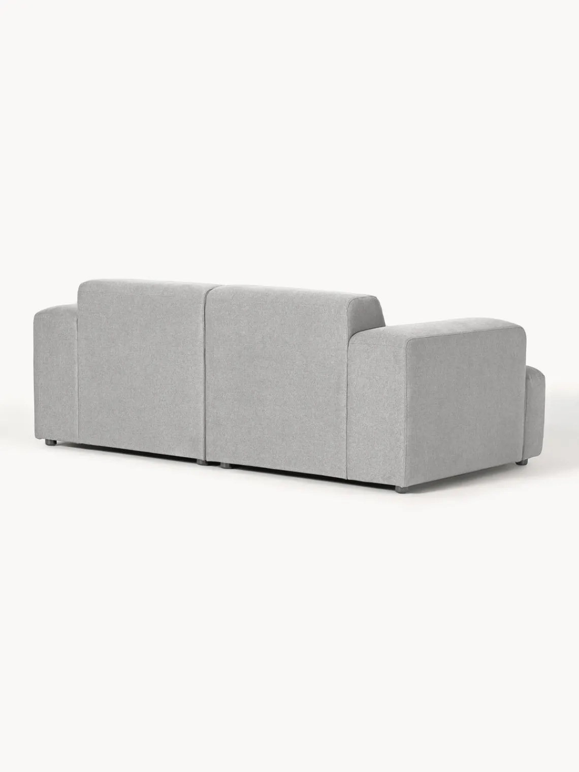 Sofás 2 Plazas|Sofás>Westwing Collection Sofá Melva (2 plazas) Tejido gris claro