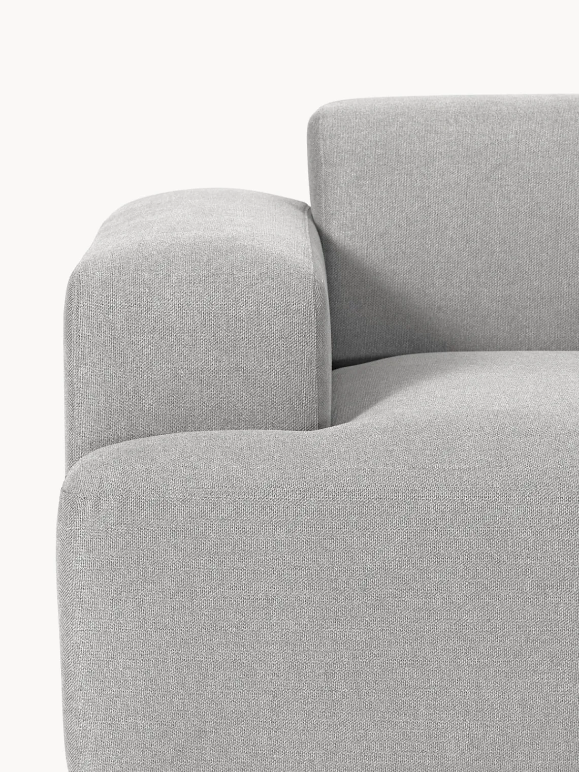 Sofás 2 Plazas|Sofás>Westwing Collection Sofá Melva (2 plazas) Tejido gris claro