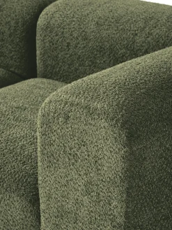 New Sofá modular con reposapiés de borreguillo bouclé Natalie (3 plazas) Sofás Rinconeras|Sofás