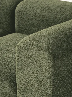 New Sofá modular con reposapiés de borreguillo bouclé Natalie (3 plazas) Sofás Rinconeras|Sofás
