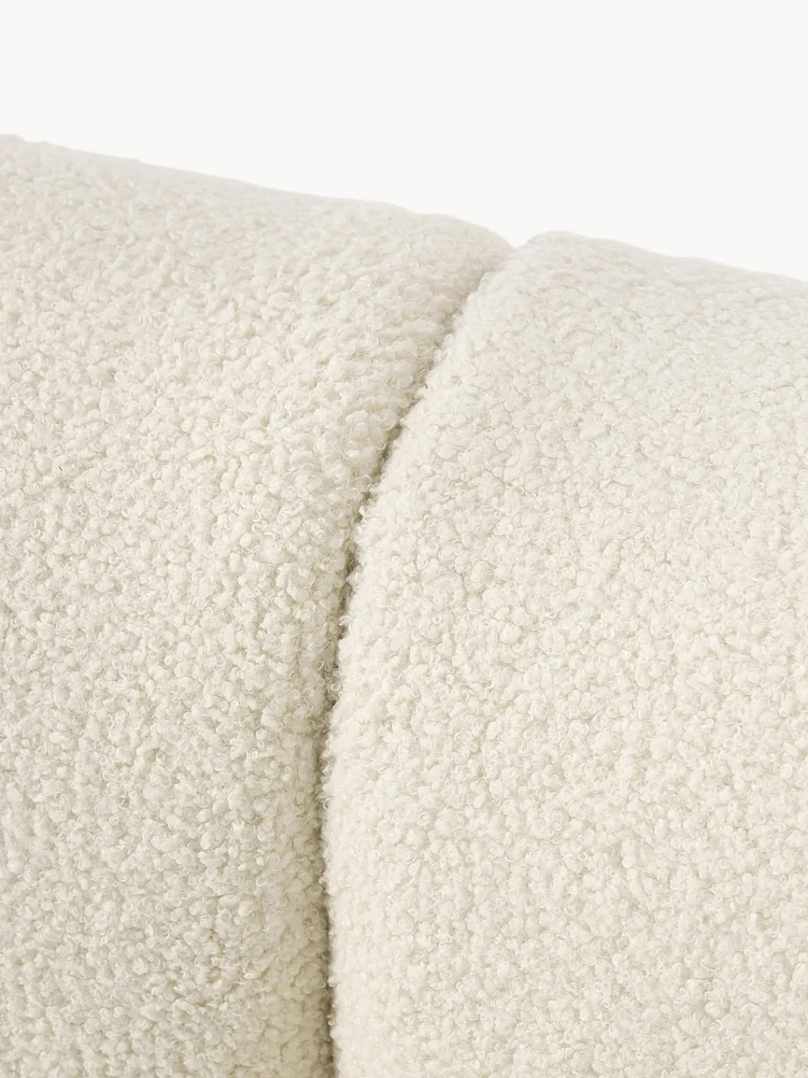 Sofás 3 Plazas|Sofás>Westwing Collection Sofá modular de borreguillo Sofia (3 plazas) Borreguillo blanco Off White