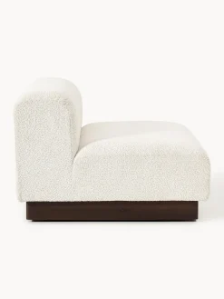 New Sofá modular de borreguillo bouclé Natalie (2 plazas) Sofás 2 Plazas|Sofás