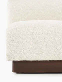 New Sofá modular de borreguillo bouclé Natalie (2 plazas) Sofás 2 Plazas|Sofás