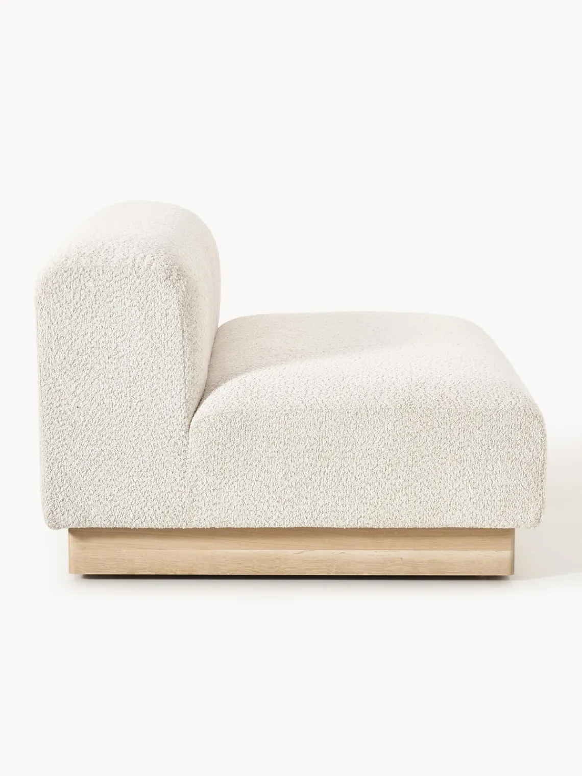 Sale Sofá modular de borreguillo bouclé Natalie (2 plazas) Sofás 2 Plazas|Sofás