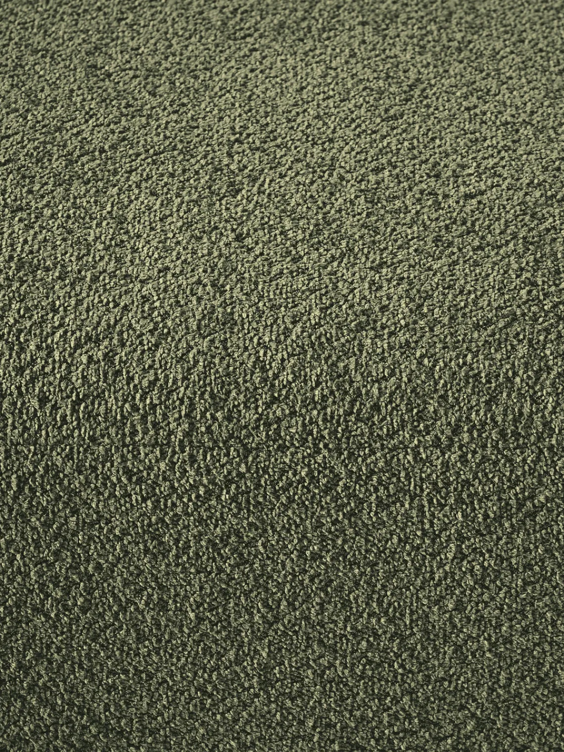 Sofás 2 Plazas|Sofás>Westwing Collection Sofá modular de borreguillo bouclé Natalie (2 plazas) Borreguillo bouclé verde oscuro, madera de haya clara