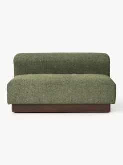 Outlet Sofá modular de borreguillo bouclé Natalie (2 plazas) Sofás 2 Plazas|Sofás