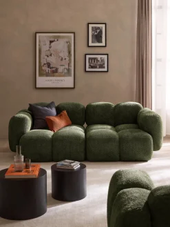 Best Sofá modular de borreguillo bouclé Tayla (3 plazas) Sofás 3 Plazas|Sofás