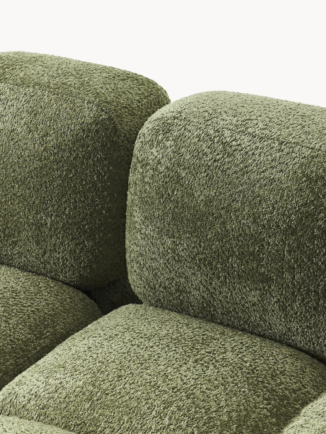 Best Sofá modular de borreguillo bouclé Tayla (3 plazas) Sofás 3 Plazas|Sofás