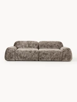 Clearance Sofá modular de borreguillo bouclé Wolke (3 plazas) Sofás 3 Plazas|Sofás