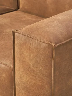 Best Sofá modular de cuero reciclado Lennon (3 plazas) Sofás