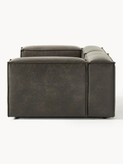 Sale Sofá modular de cuero reciclado Lennon (3 plazas) Sofás