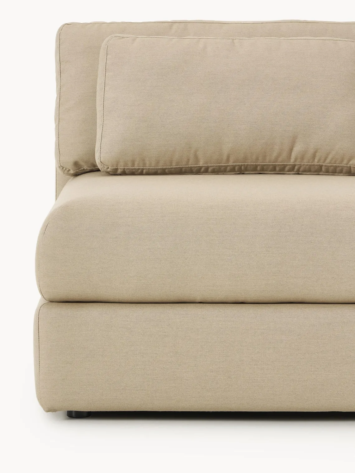 Sofás De Exterior|Sofás De Exterior>Westwing Collection Sofá modular de jardín Rabea (2 plazas) Beige