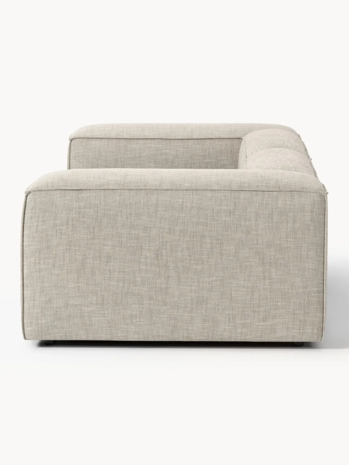 Clearance Sofá modular de mezcla de lino Lennon (3 plazas) Sofás