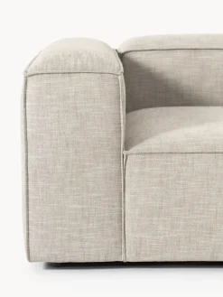 Clearance Sofá modular de mezcla de lino Lennon (3 plazas) Sofás