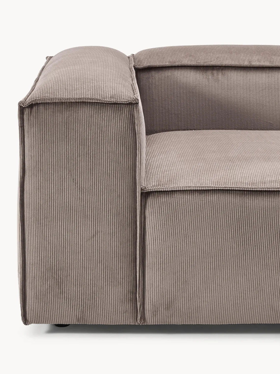 Clearance Sofá modular de pana Lennon (3 plazas) Sofás