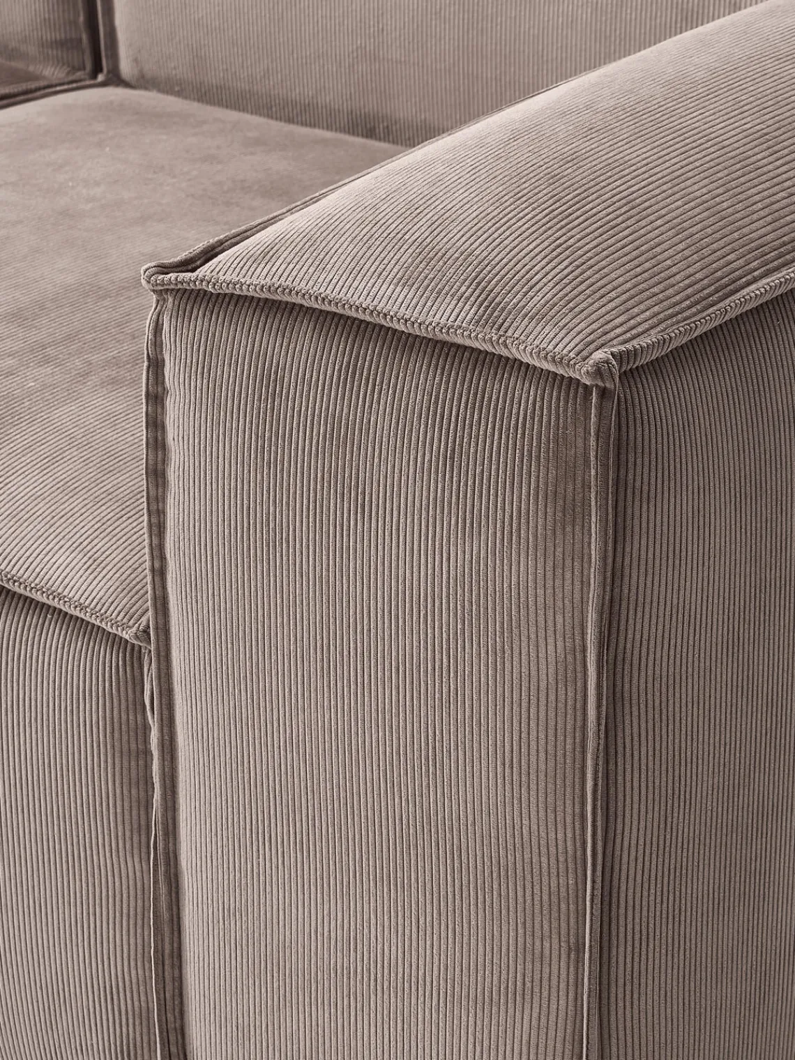 Clearance Sofá modular de pana Lennon (3 plazas) Sofás