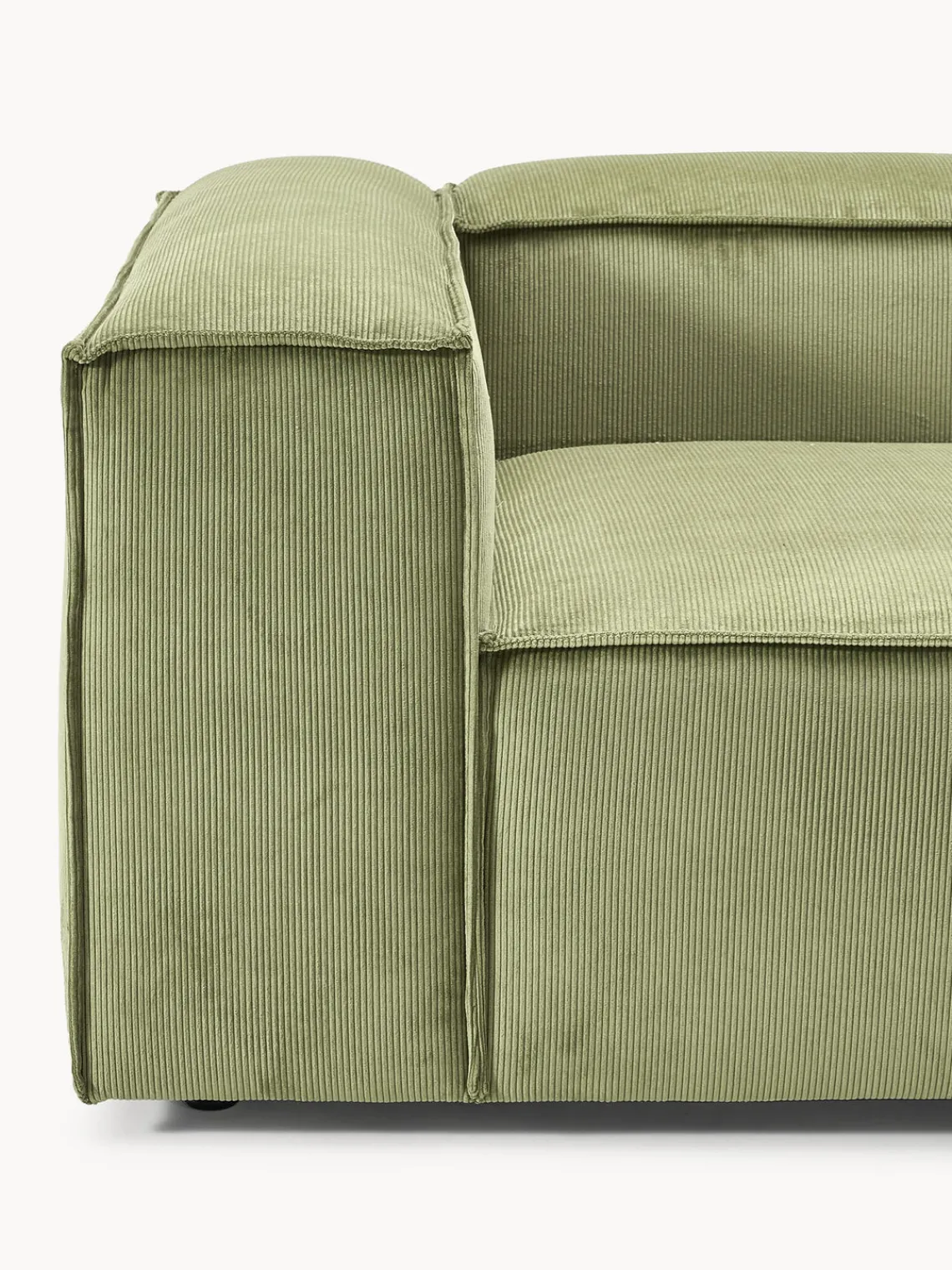 Clearance Sofá modular de pana Lennon (3 plazas) Sofás