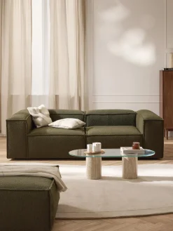 Hot Sofá modular en tejido bouclé Lennon (3 plazas) Sofás