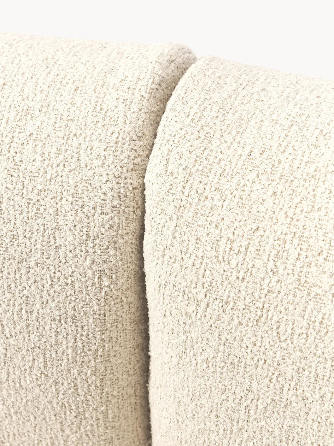 Sofás 2 Plazas|Sofás>Westwing Collection Sofá modular en tejido bouclé Sofia (2 plazas) Bouclé blanco Off White